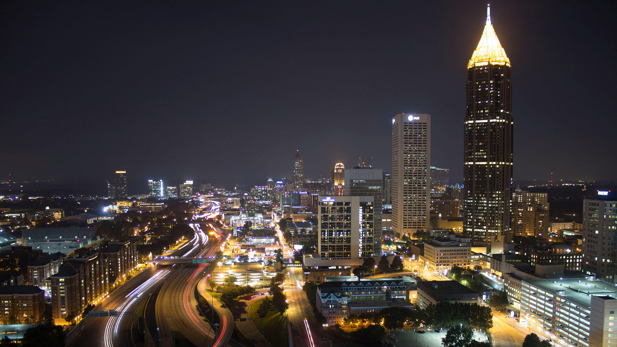 Skyline von Atlanta, Georgia, USA
